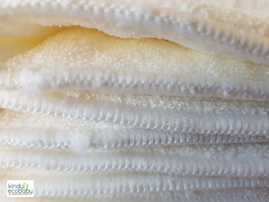 Microfibre Nappy Inserts – 4 Layer, Fast Drying (5, 10 or 20 Pack)