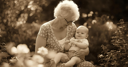 Nanna with her grandbaby