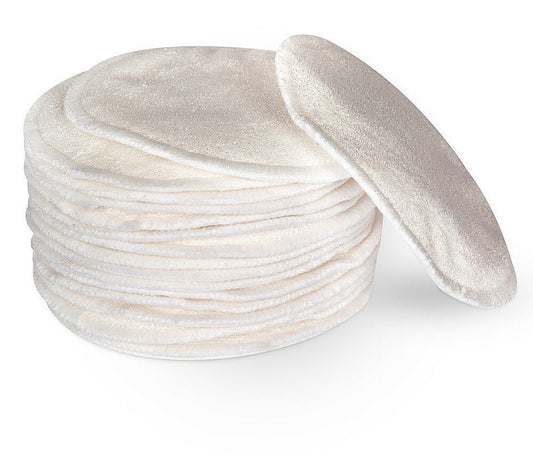 Bamboo Reusable Breast Pads – Ultra Soft & Absorbent (10, 20 or 30 Pads)