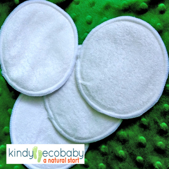 Bamboo Reusable Breast Pads – Ultra Soft & Absorbent (10, 20 or 30 Pads)