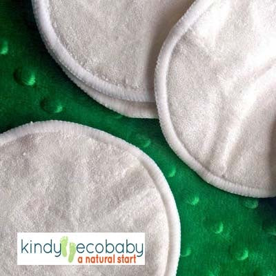 Bamboo Reusable Breast Pads – Ultra Soft & Absorbent (10, 20 or 30 Pads)