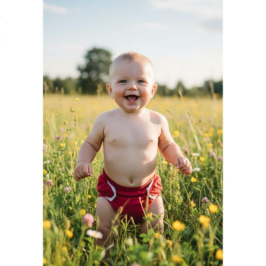 Modern Cloth Nappy – One Size Adjustable (Includes Insert)